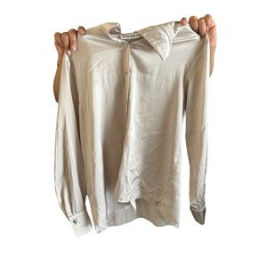 Elina Cream Button Down Shirt